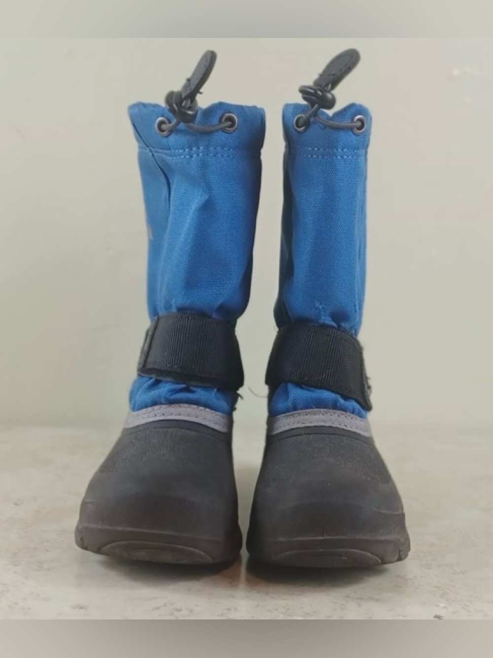 Kamik Kids Blue and Black Insulated Snow Boots